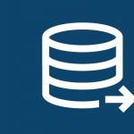 migration database arrow icon.