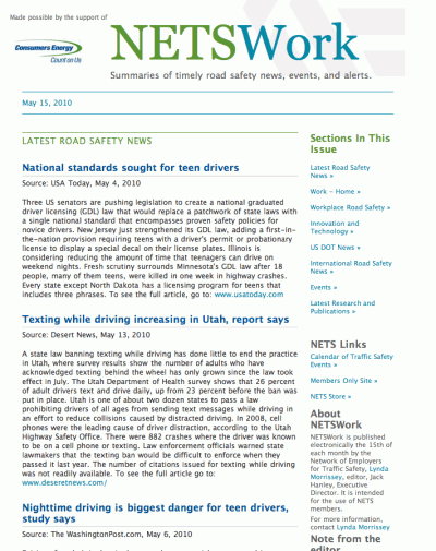 NETSwork newsletter