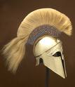 greek style helmet
